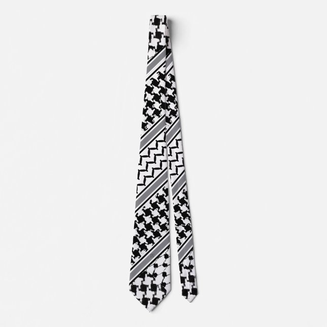 IV - Palestine Kaffiyeh II Tie (Front)