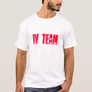 IV TEAM - add your name to back T-Shirt