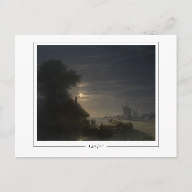 Ivan Aivazovsky #335 - Fine Art Postcard (Front)