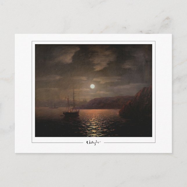 Ivan Aivazovsky #52 - Fine Art Postcard (Front)