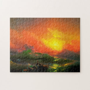 IVAN AIVAZOVSKY - The ninth wave 1850 Jigsaw Puzzle
