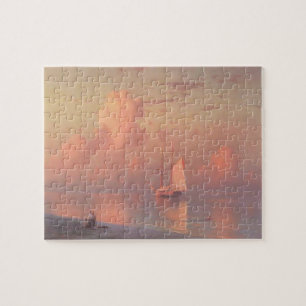 Ivan Aivazovsky- The sunset Jigsaw Puzzle
