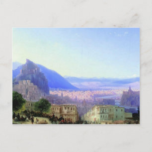 Ivan Aivazovsky- View of Tiflis Postcard