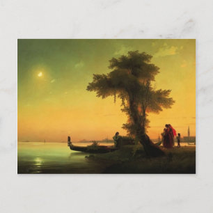 Ivan Aivazovsky- View on lagoon of Venice Postcard