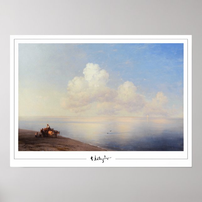 Ivan Aivazovsky Zedign Art Poster #360 (Front)