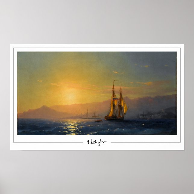Ivan Aivazovsky Zedign Art Poster #561 (Front)