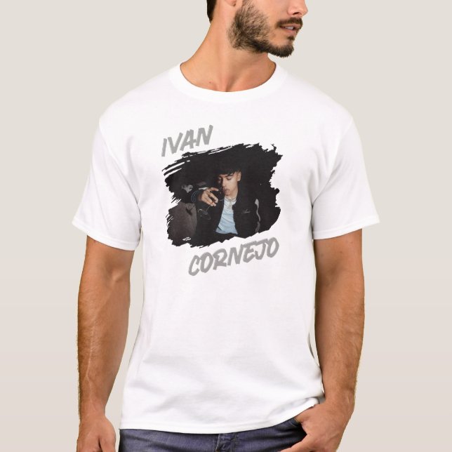 Ivan Cornejo Photo With Text   T-Shirt (Front)