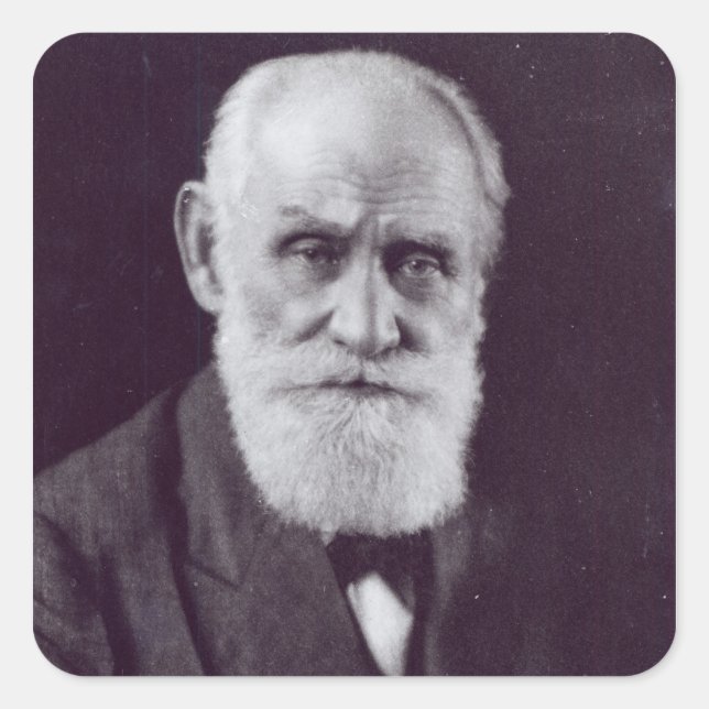 Ivan Petrovich Pavlov Square Sticker (Front)