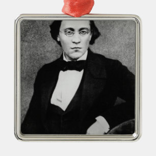 Ivan Sergeevich Turgenev Metal Tree Decoration