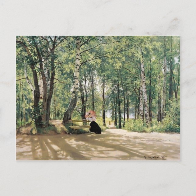 Ivan Shishkin- At the Summer Cottage Postcard (Front)