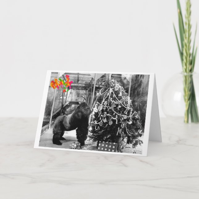 Ivan the Gorilla® Christmas Card (Front)