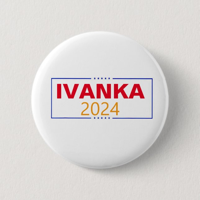 Ivanka Trump 2024 6 Cm Round Badge (Front)