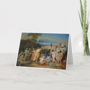 Ivanov's The Apparition of Christ to the People Card