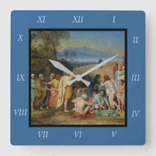Ivanov's The Apparition of Christ to the People Square Wall Clock