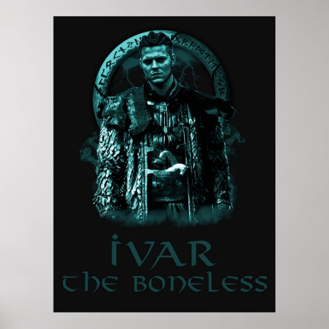 Ivar the bonelessBlue Poster (Front)