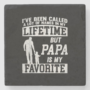 I've Been Called A Lot Of Names But Papa Father's Stone Coaster