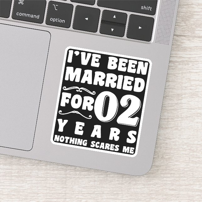 I've Been Married For 2 Years Wedding Anniversary (Detail)