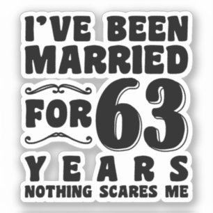 I've Been Married For 63 Years Engagement Present