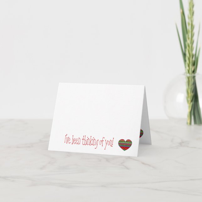 I've Been Thinking of You Card (Front)