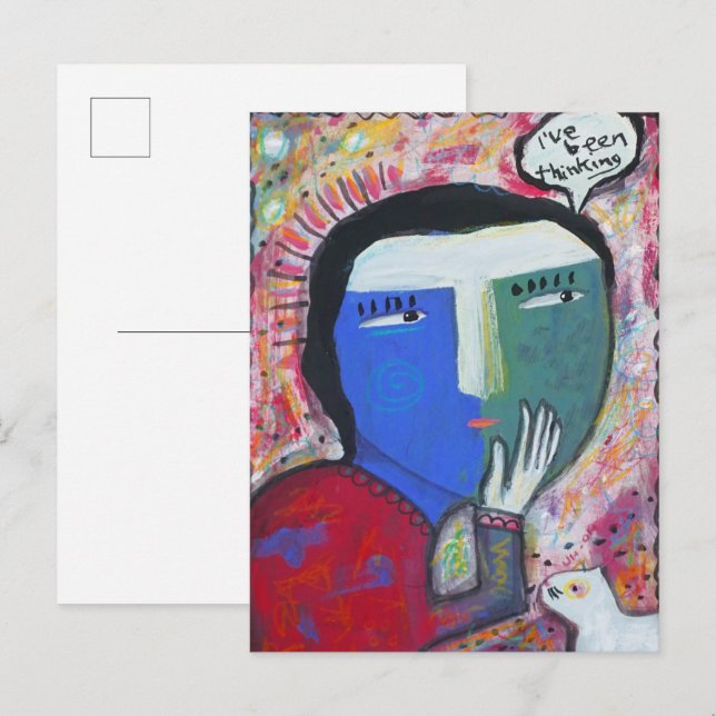 I've Been Thinking Postcard (Front/Back)