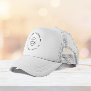 I've been Vaccinated Covid-19 Business Logo Staff Trucker Hat