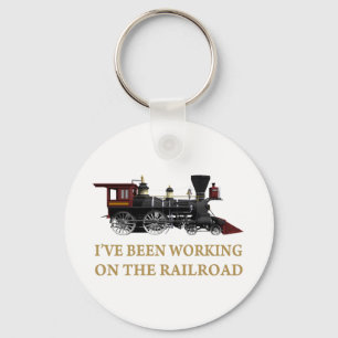 I've Been Working On The Railroad Key Ring