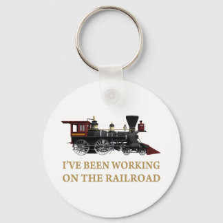 I've Been Working On The Railroad Key Ring