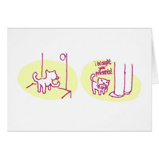 I've brought you presents...