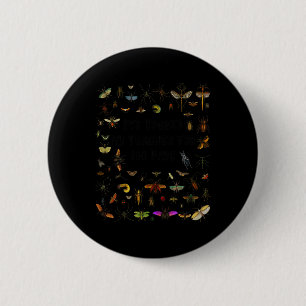 I've Bugged My Teacher 100 Days Of School Kids Boy 6 Cm Round Badge