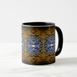 I've Gone Batty For Black Bats & Pretty Moonlight Mug<br><div class="desc">Classic Cup Mug coffee tea beverage drinking container printed with a I've Gone Batty For Black Bats & Pretty Moonlight hand drawn graphic artwork drawing design illustration by TheFabricSeal print on demand shop at Zazzle.com #ZazzleMade ©️Original. https://www.zazzle.com/store/thefabricseal This Halloween and anytime of the year classic looking vintage yet modern contemporary...</div>