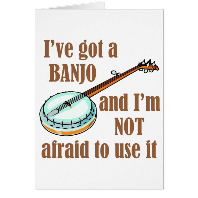I've Got a Banjo (Front)