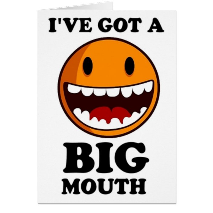 Ive Got A Big Mouth Face Au