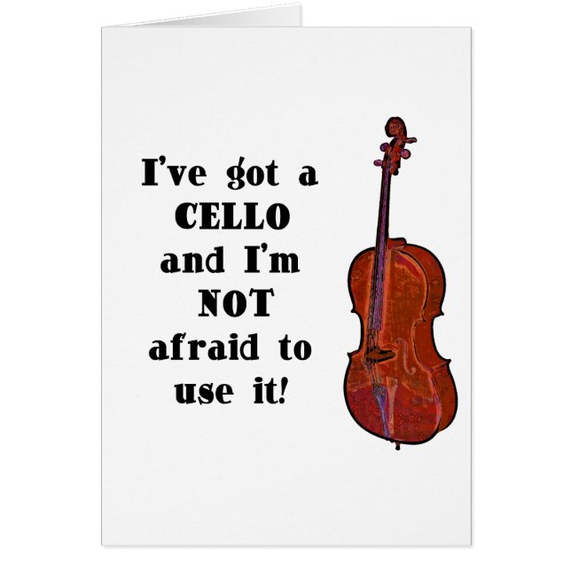 I've Got a Cello (Front)