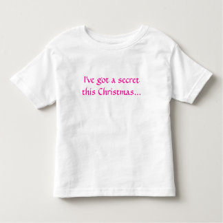 I've got a secret this Christmas... Toddler T-Shirt