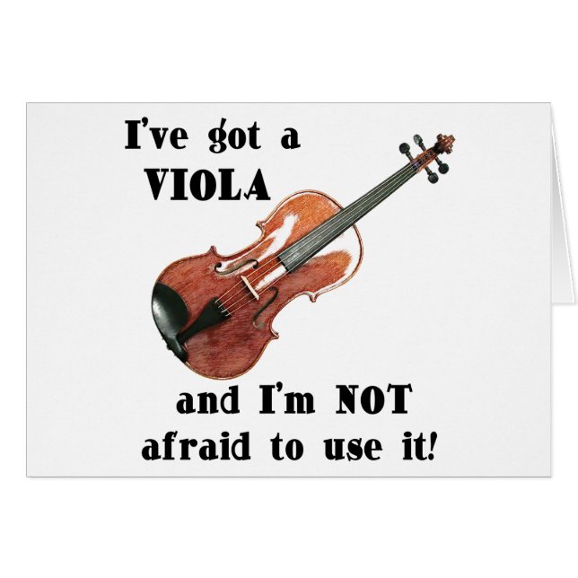 I've Got a Viola (Front Horizontal)