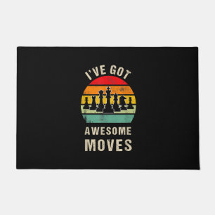 Ive Got Awesome Moves Chess Player Doormat