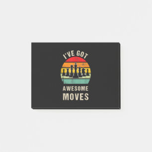 Ive Got Awesome Moves Chess Player Post-it Notes