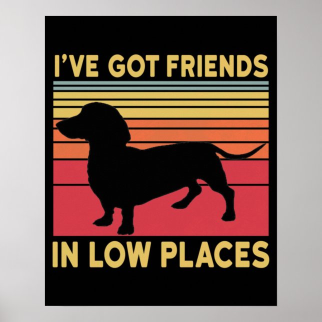 Ive got friends in low places poster (Front)