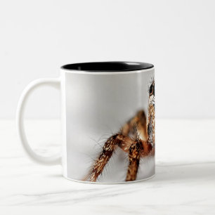 I've got my eyes on you! Two-Tone coffee mug