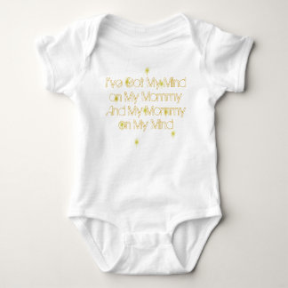 I've Got My Mind on My Mummy Baby Bodysuit