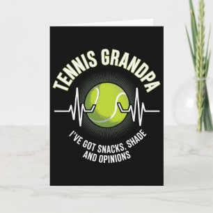 I've Got Snacks Shade And Opinions Softll Grandpa Card