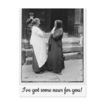 I've Got Some New for You Postcard
