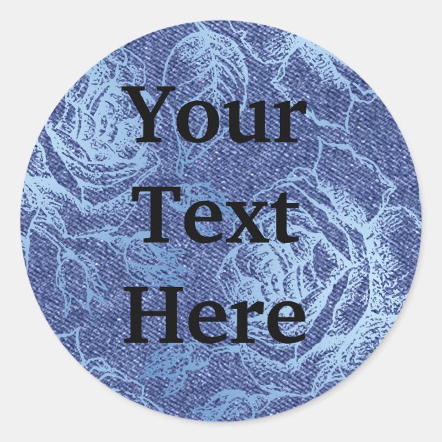 I've Got the Blues Classic Round Sticker (Front)