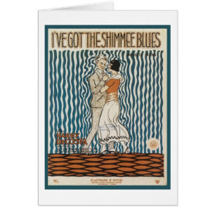 I've Got the Shimmee Blues Vintage Songbook Cover