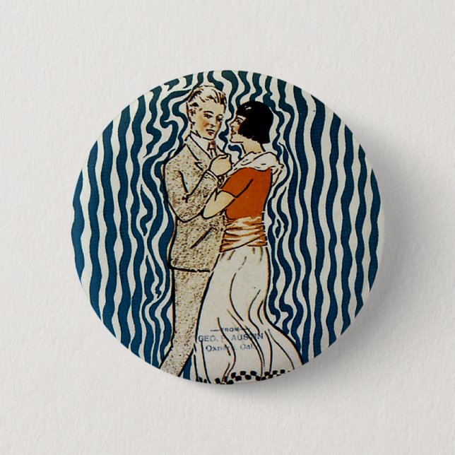 I've Got The Shimmie Blues 6 Cm Round Badge (Front)