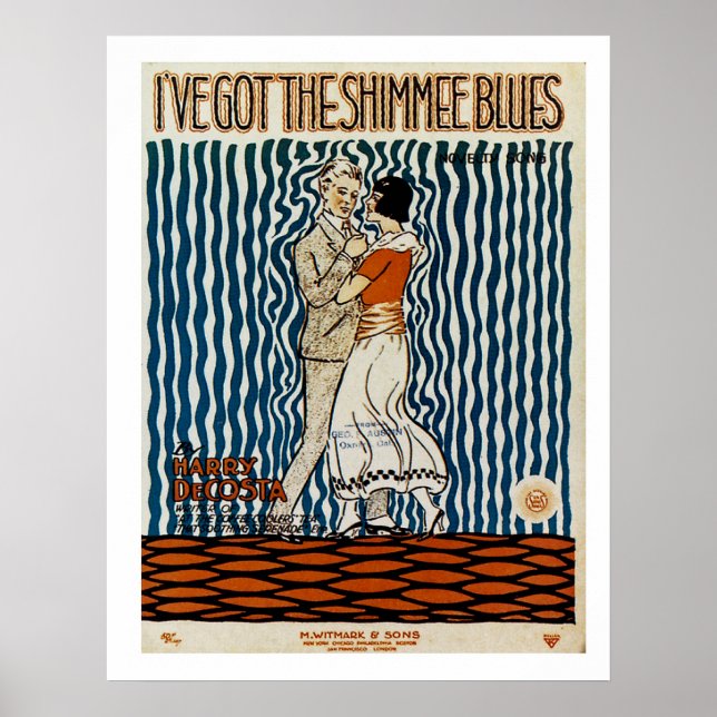 I've Got The Shimmie Blues Poster (Front)