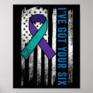 Ive Got Your 6 Six Police Suicide Awareness Law En Poster