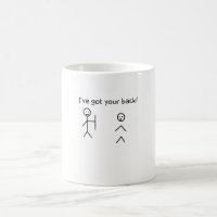 I've Got Your Back Funny Stickman Meme