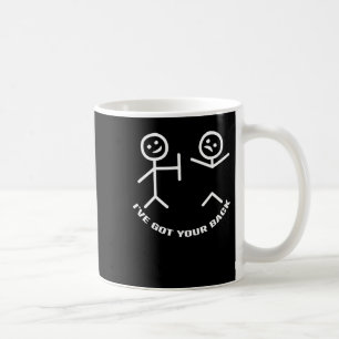 I've Got Your Back Halloween Skeleton Skull  Coffee Mug