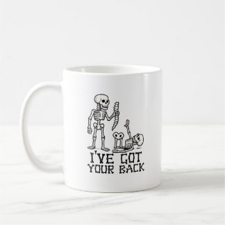 Ive Got Your Back Halloween Skeletons Coffee Mug